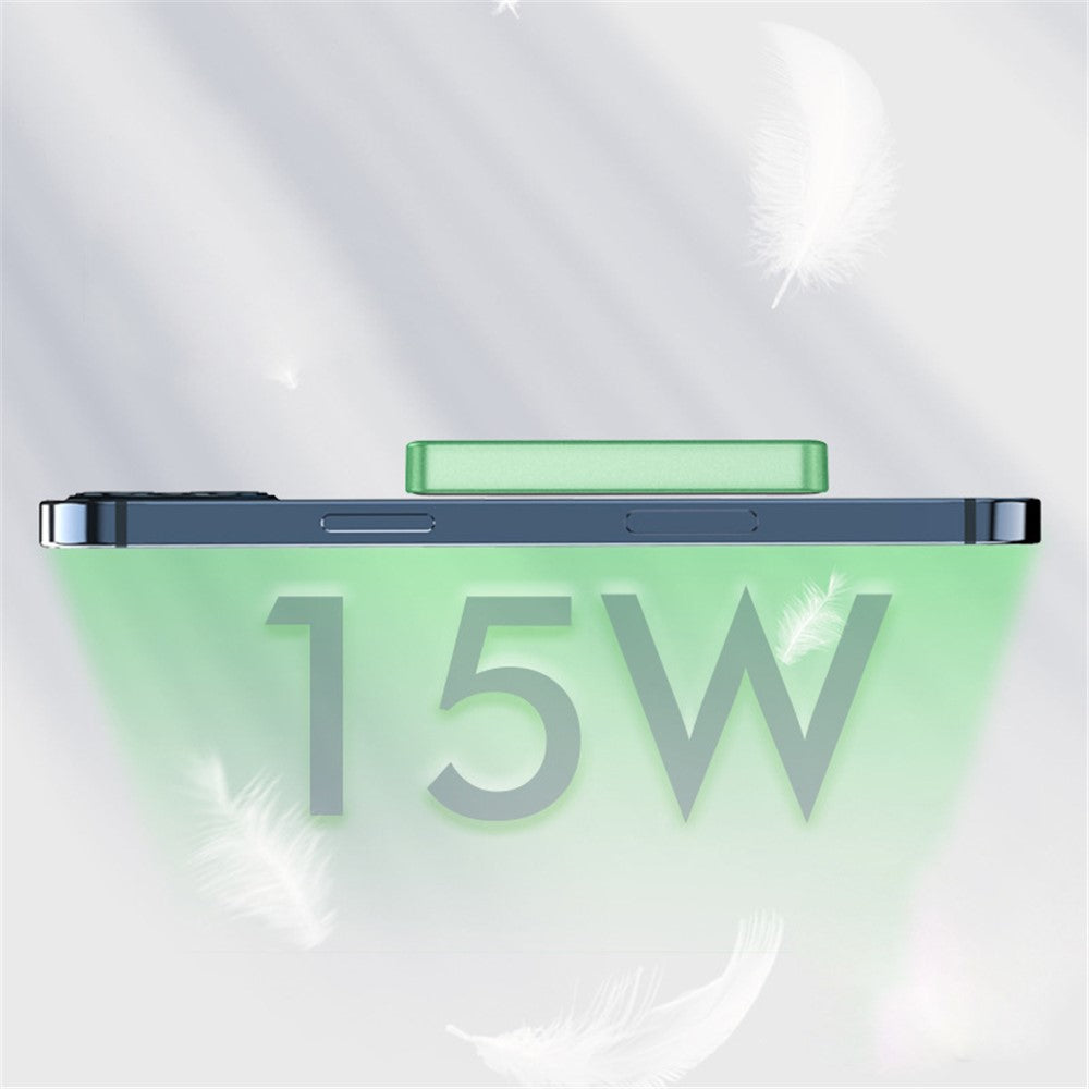 E30 10000mAh Magnetic Wireless Power Bank Mini External Battery Pack for iPhone 12 / 13 Series Support 20W PD Fast Charging