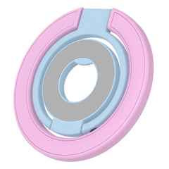 Rose magnetic phone ring holder with strong magnetic attachment and 360-degree rotation stand
