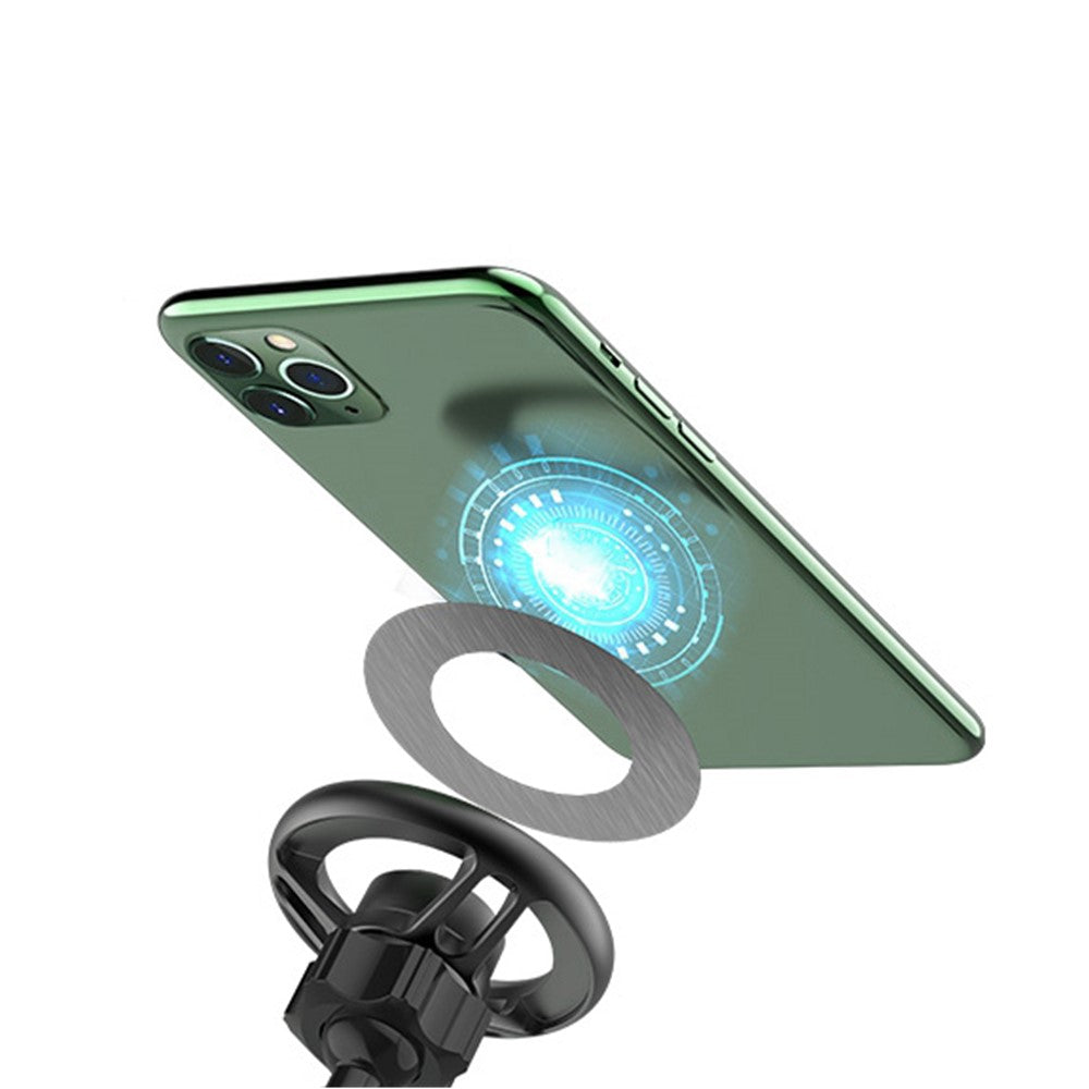 R-JUST HZ28 Magnetic Absorption Desktop Bracket 360 Degree Rotating Phone Holder Stand