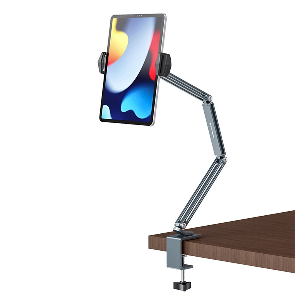 BONERUY P67 Adjustable Arm Aluminum Alloy Mobile Phone Tablet Holder Stand Bedside Desktop Lazy Bracket