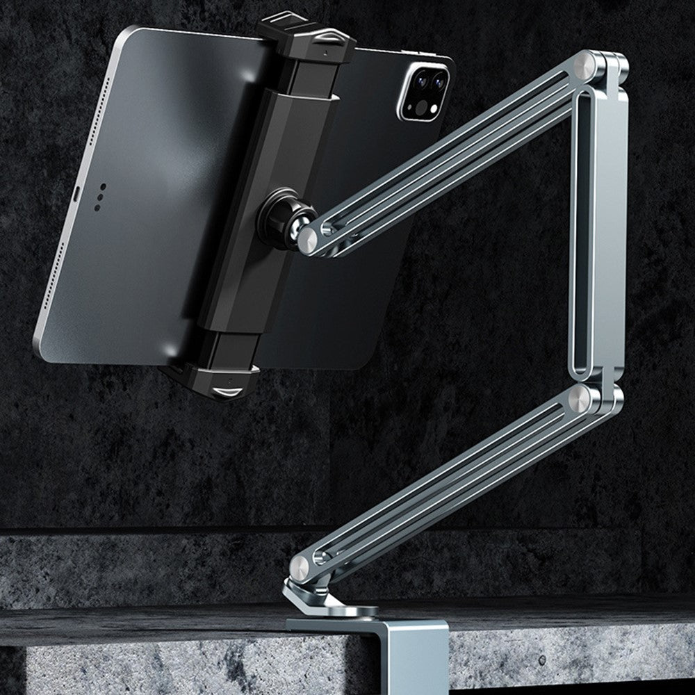 BONERUY P67 Adjustable Arm Aluminum Alloy Mobile Phone Tablet Holder Stand Bedside Desktop Lazy Bracket