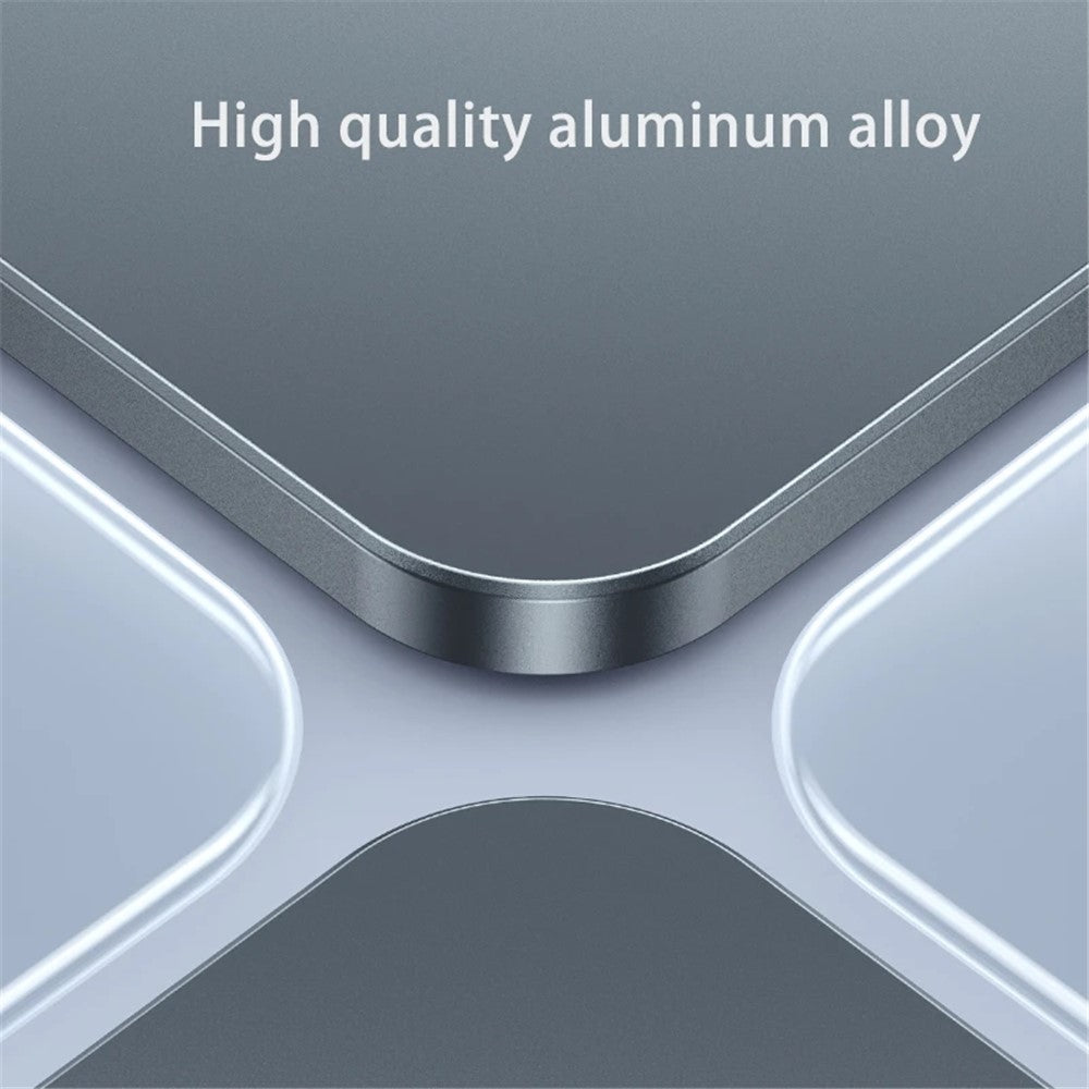BONERUY T6 Cell Phone Stand Foldable Aluminum Adjustable Phone Tablet Holder Cradle Dock for Desk Travel