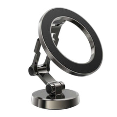 ACEFAST D20 Magnetic Car Mount zinc alloy phone holder on car dashboard with adjustable angles