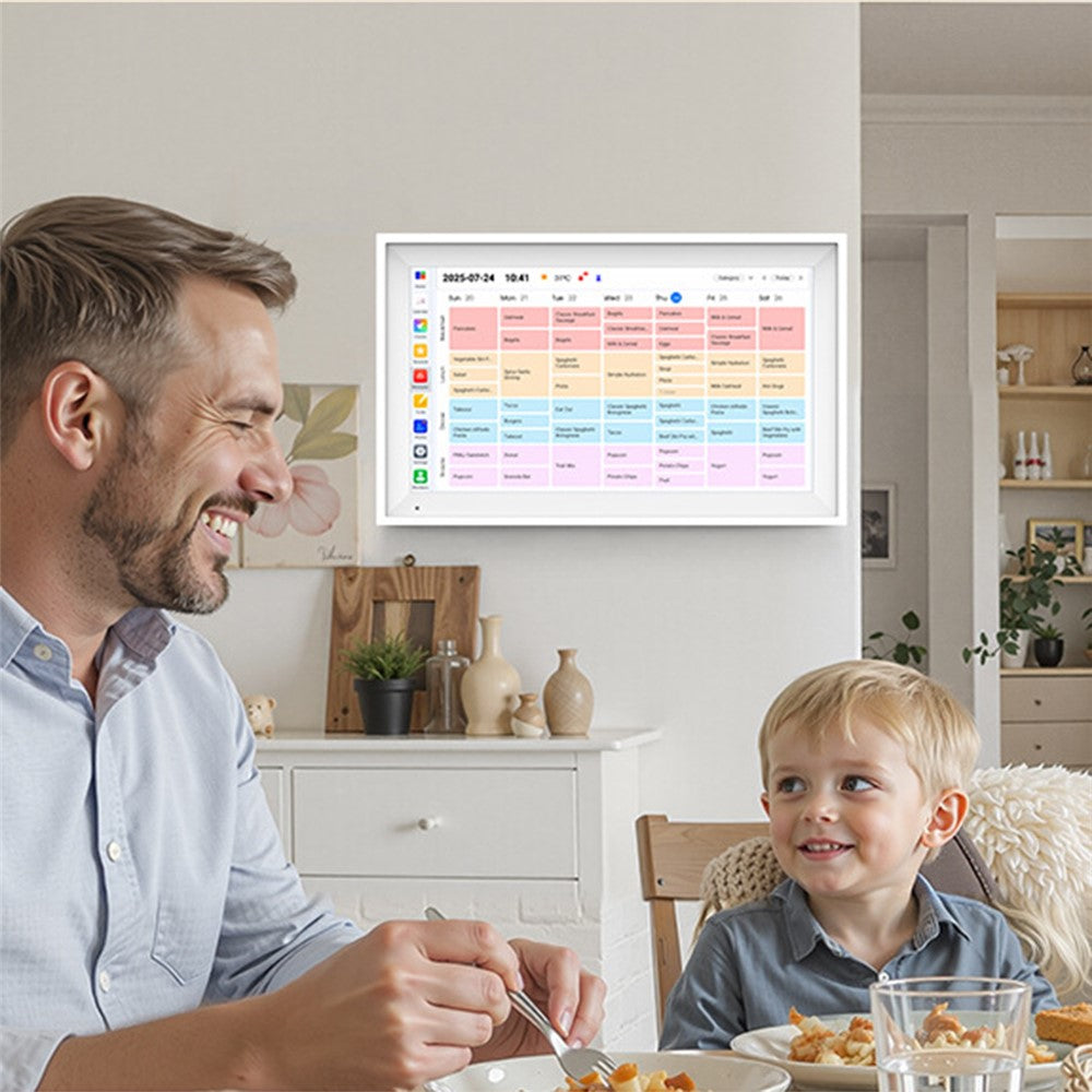 10 Inch AI Smart Family Calendar Planner Touchscreen Display Task Manager for Home Organization, 3GB+32GB