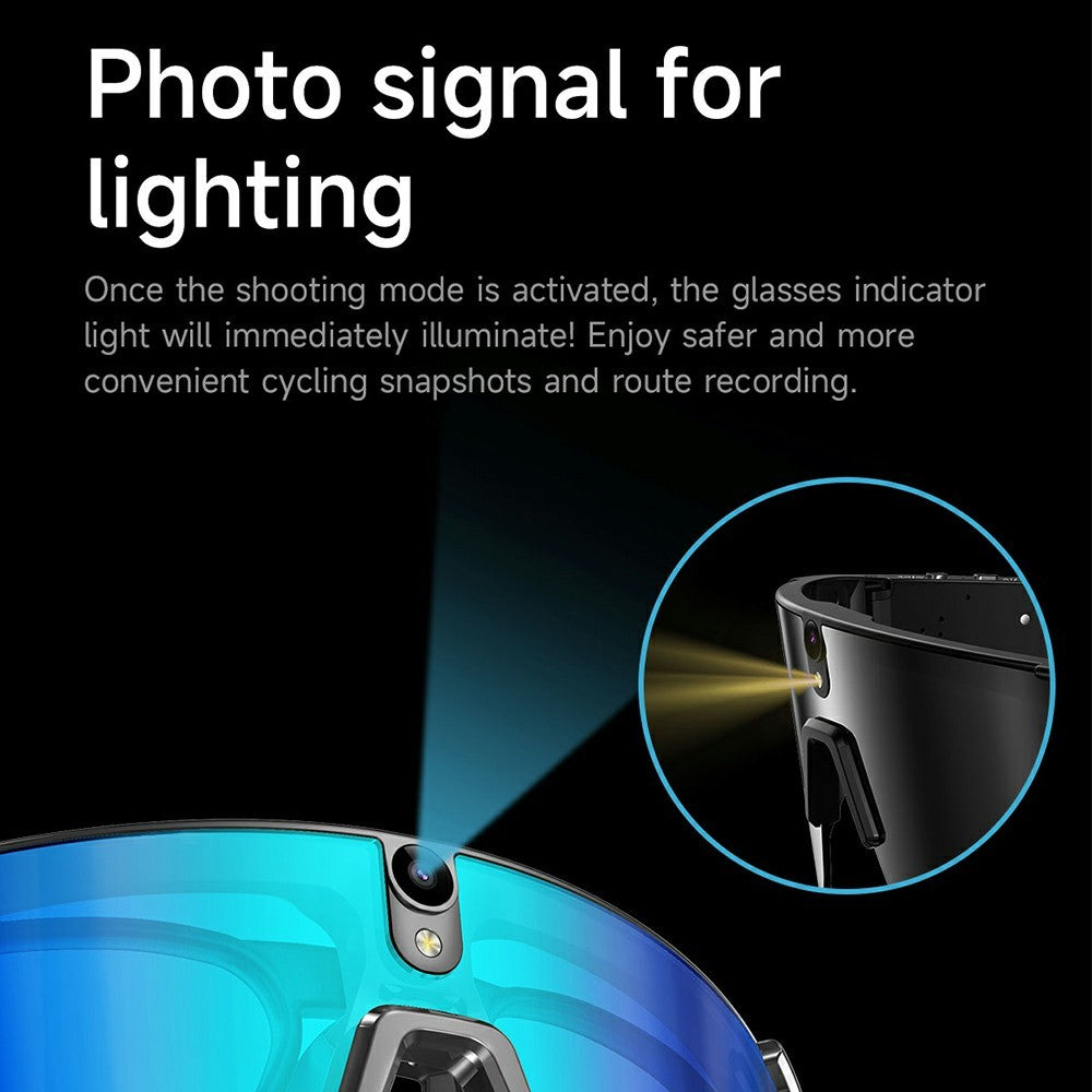 L805 AI Smart Camera Glasses 4K Video Recording EIS Stabilization Bluetooth-compatible Audio Eyeglasses