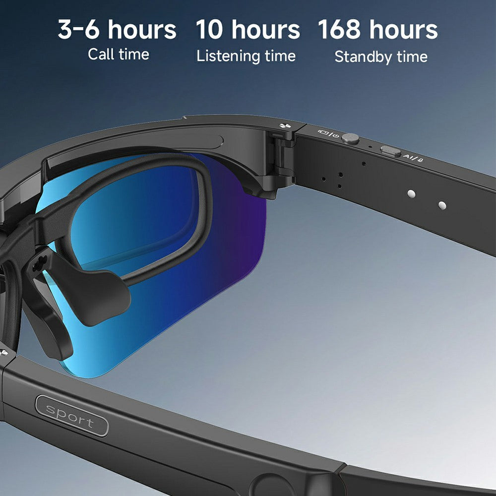 L805 AI Smart Camera Glasses 4K Video Recording EIS Stabilization Bluetooth-compatible Audio Eyeglasses