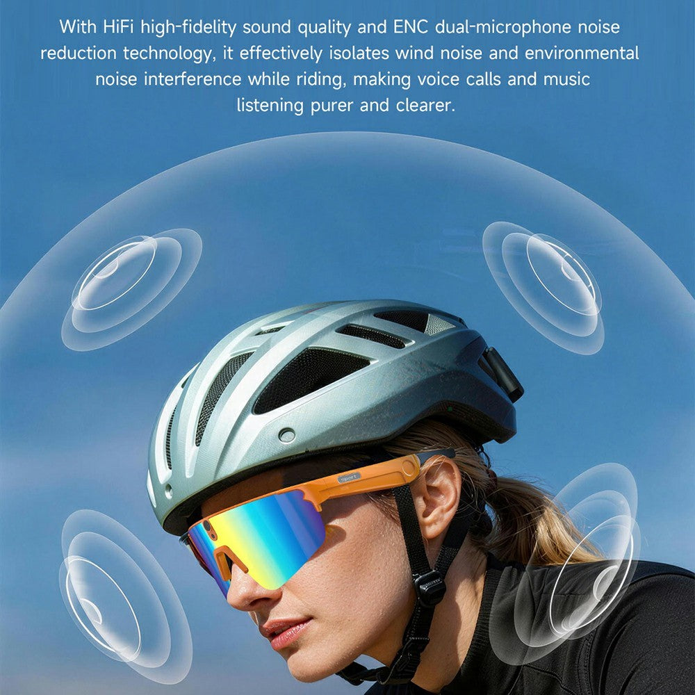 L805 AI Smart Camera Glasses 4K Video Recording EIS Stabilization Bluetooth-compatible Audio Eyeglasses