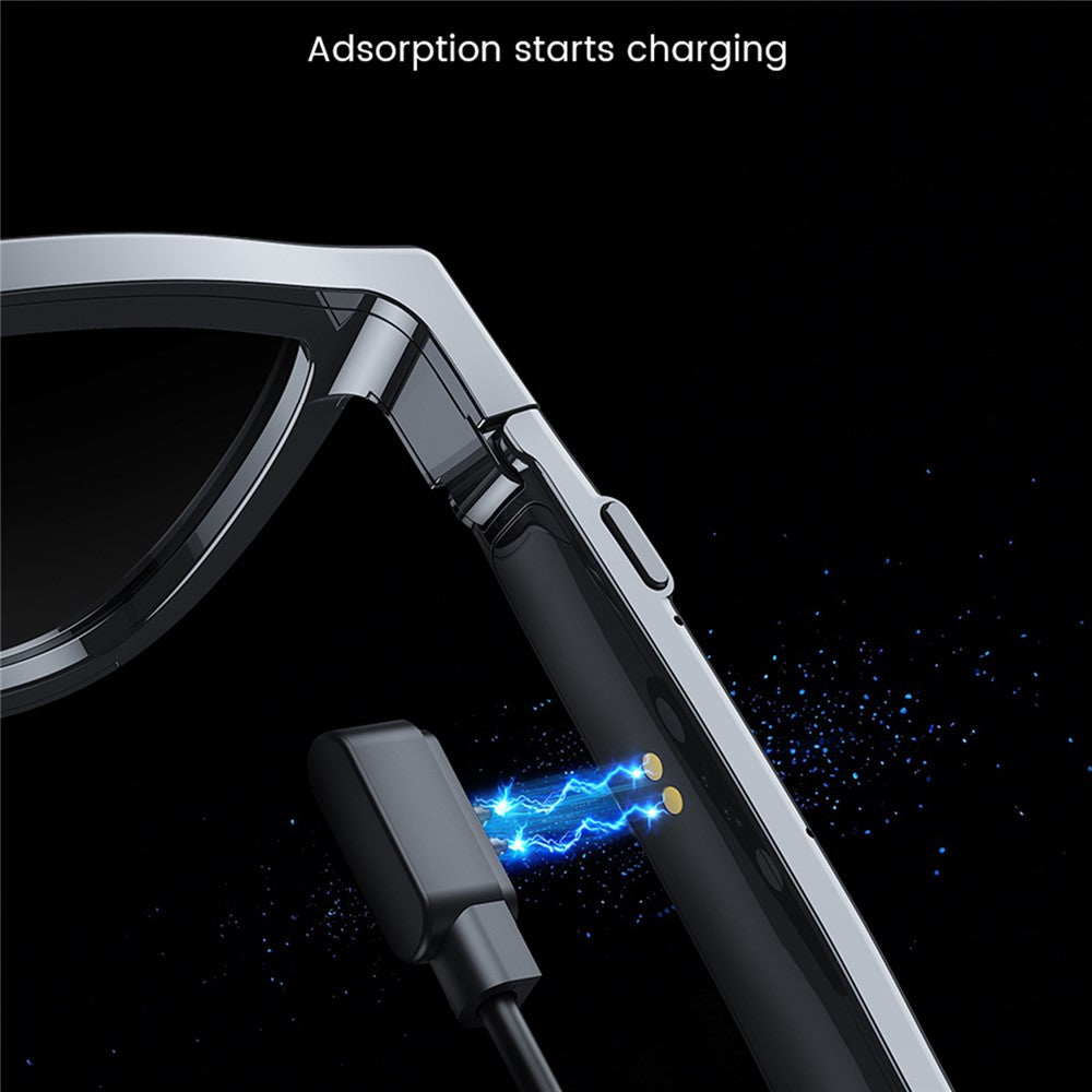 E05 AI Smart Glasses 4-Level Touch Color Change Bluetooth-compatible Translation Eyeglasses with Electrochromic Lenses