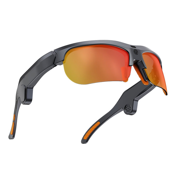 E08 AI Smart Glasses 1300W Camera Voice Control Everything Recognition Translation Eyeglasses for Sports Cycling