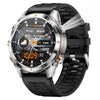 KT80 Outdoor Sports Smart Watch 3ATM Waterproof Bluetooth-Compatible Calling Wristwatch with Flashlight