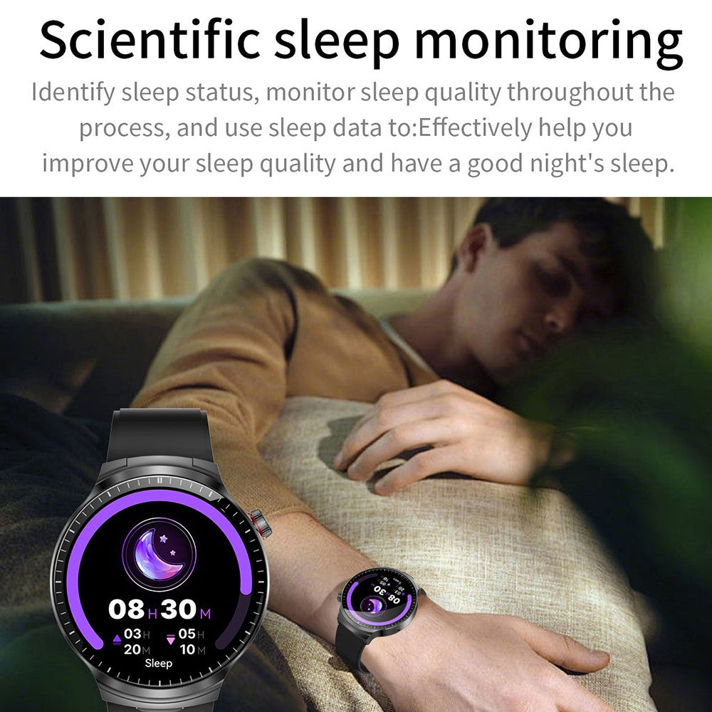 T100 Health Monitoring Bluetooth-compatible Call Sports Wristwatch 2 in 1 TWS Earbuds Smart Watch