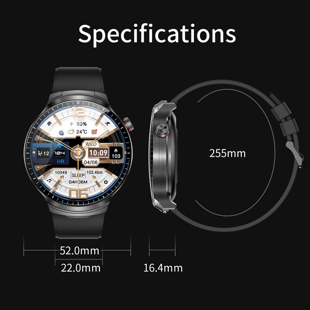 T100 Health Monitoring Bluetooth-compatible Call Sports Wristwatch 2 in 1 TWS Earbuds Smart Watch