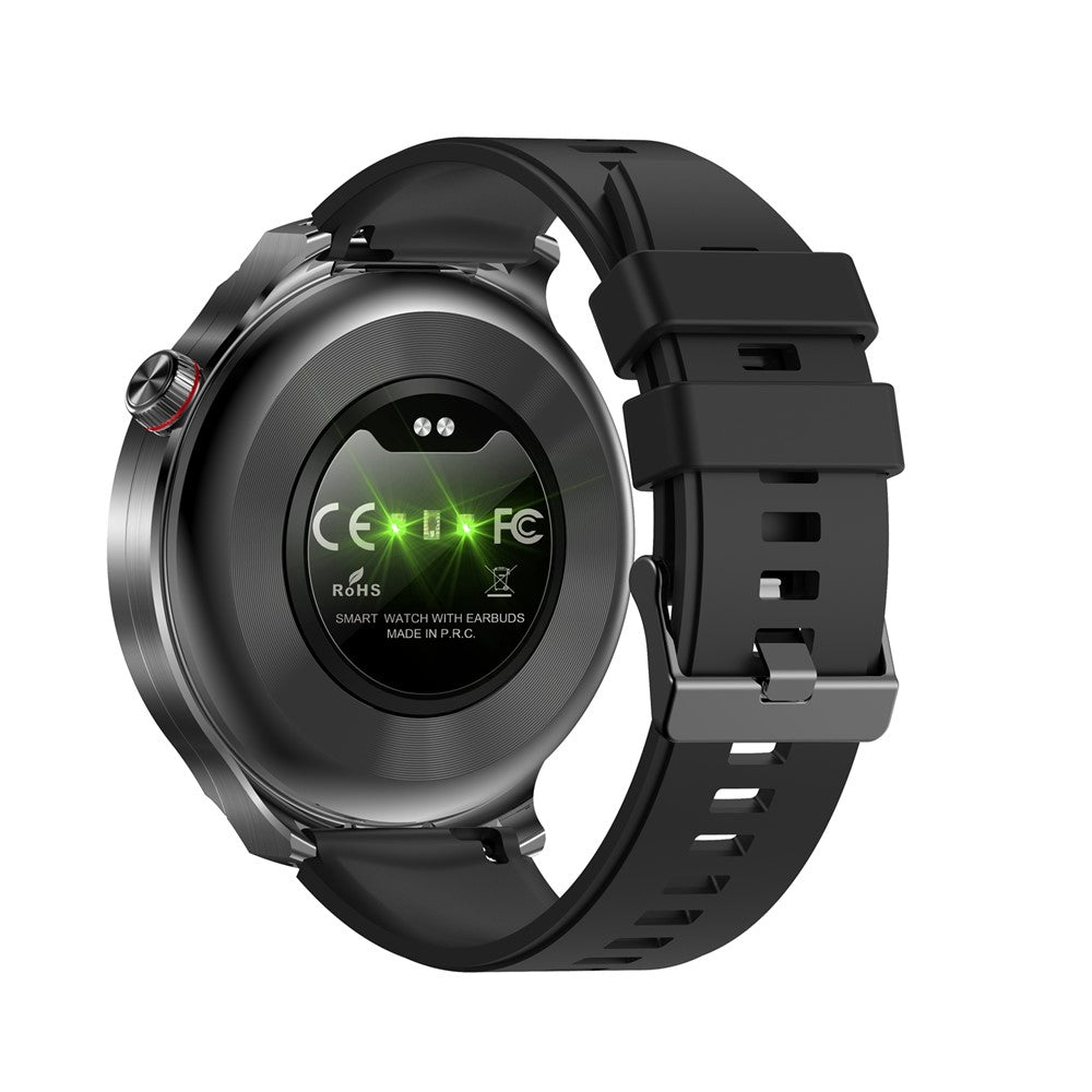 T100 Health Monitoring Bluetooth-compatible Call Sports Wristwatch 2 in 1 TWS Earbuds Smart Watch