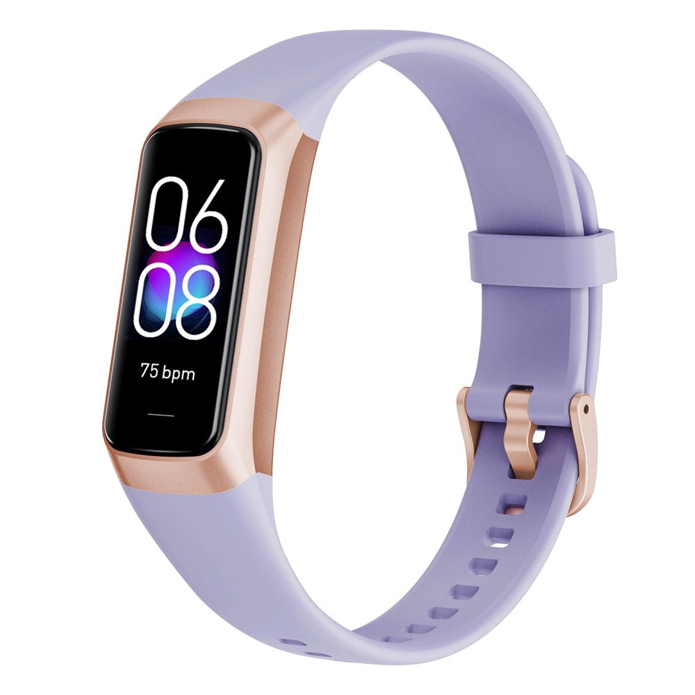 C60 1.1 Inch AMOLED Screen Fitness Band Heart Rate Blood Oxygen Sleep Tracker 25 Sports Modes Smart Wristband