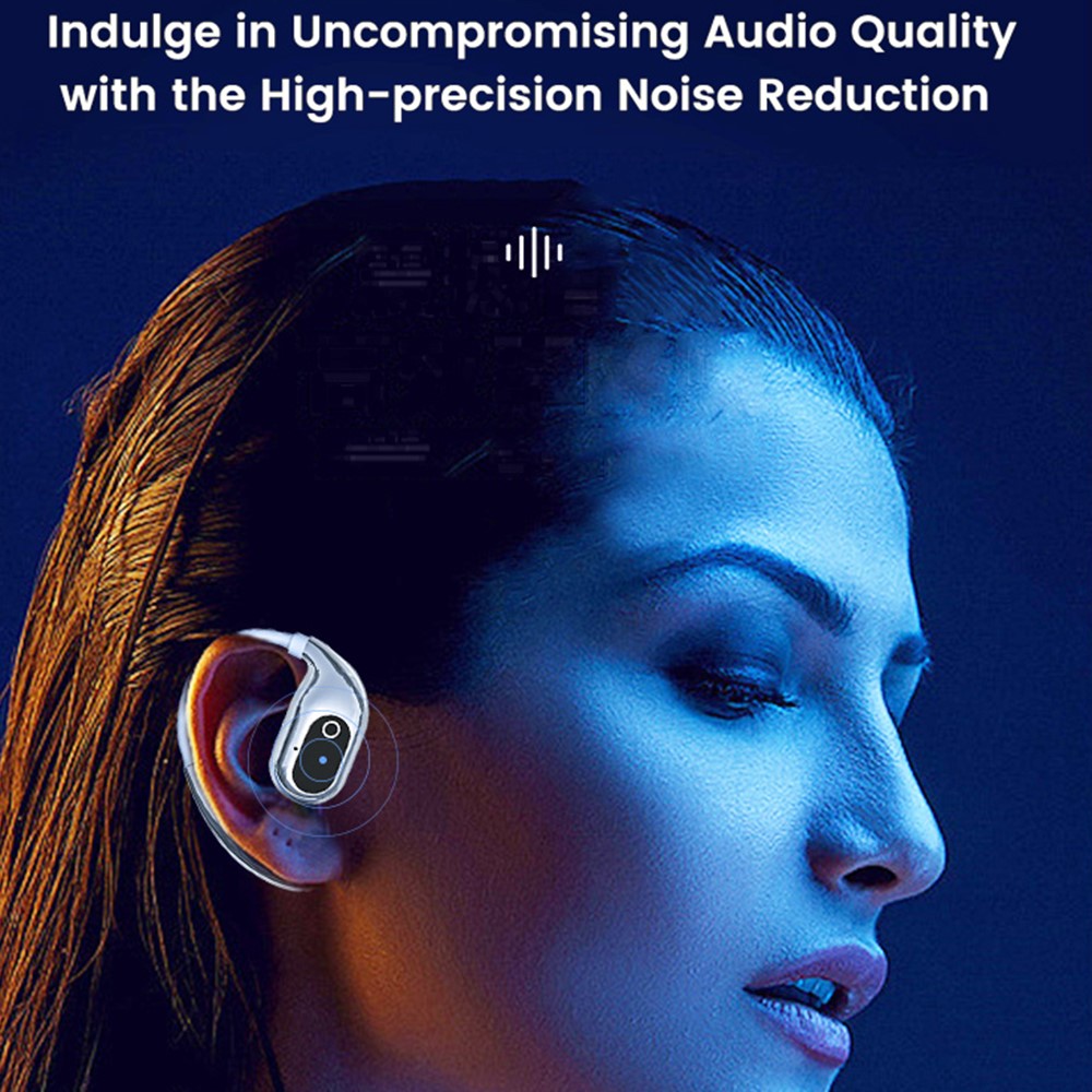 XG99 144 Languages Smart Voice Translation Earphones Bluetooth-Compatible OWS Open Ear Headphones