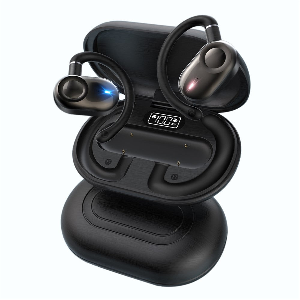 BT 5.4 AI Smart Translator Earbuds Open Ear Design Multi-Angle Adjustable Language Translation