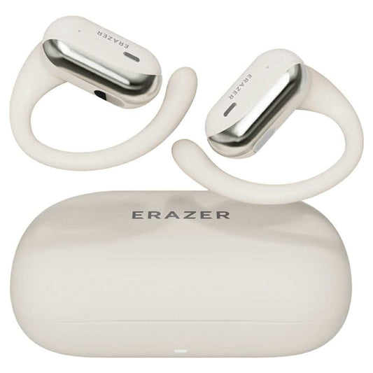 ERAZER ER50 wireless open-ear Bluetooth earbuds with noise cancelling and waterproof case