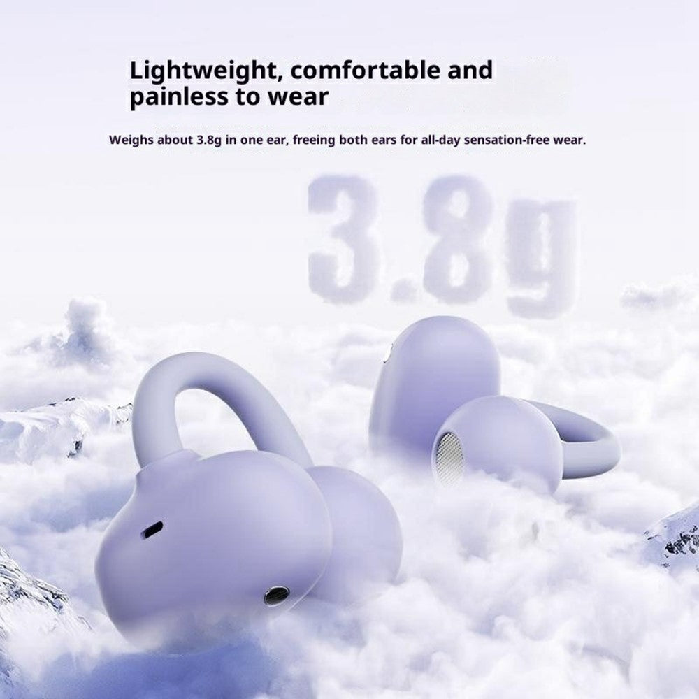 ERAZER EX02 Wireless Ear Clip Headphones Bluetooth-compatible 5.4 Open Ear Earbuds for Sports (Invested By Lenovo)