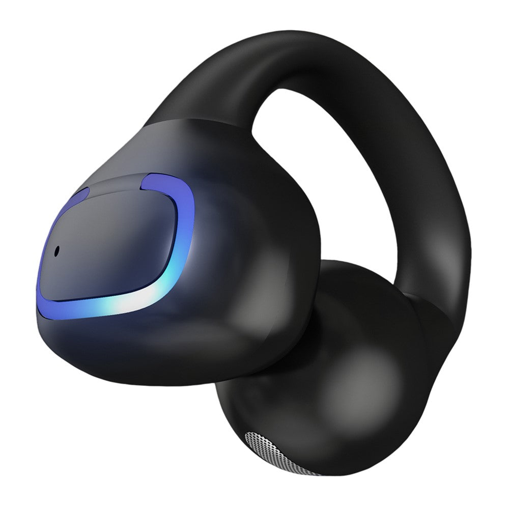 Single Ear Bluetooth-compatible 5.4 Ear Clip Earphone 8H Battery Life Lightweight Business Sports Headphone
