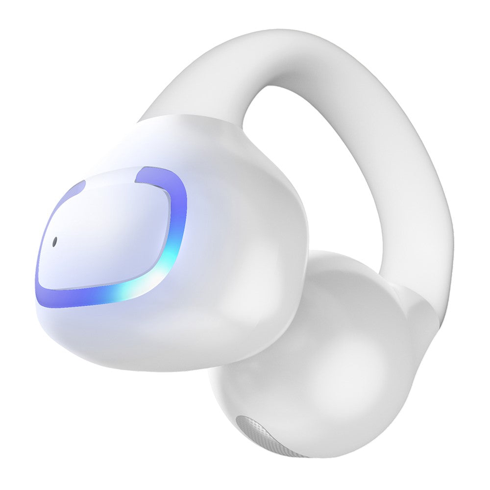 Single Ear Bluetooth-compatible 5.4 Ear Clip Earphone 8H Battery Life Lightweight Business Sports Headphone