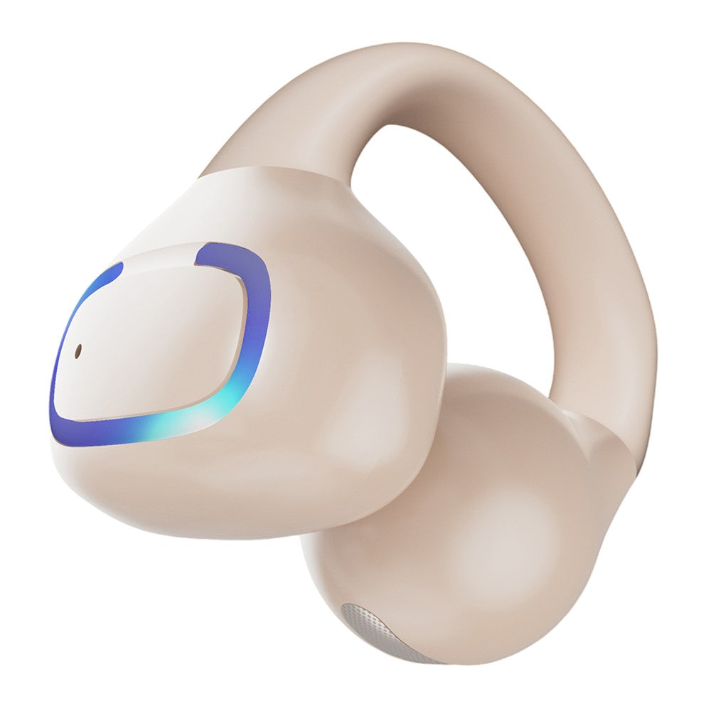 Single Ear Bluetooth-compatible 5.4 Ear Clip Earphone 8H Battery Life Lightweight Business Sports Headphone