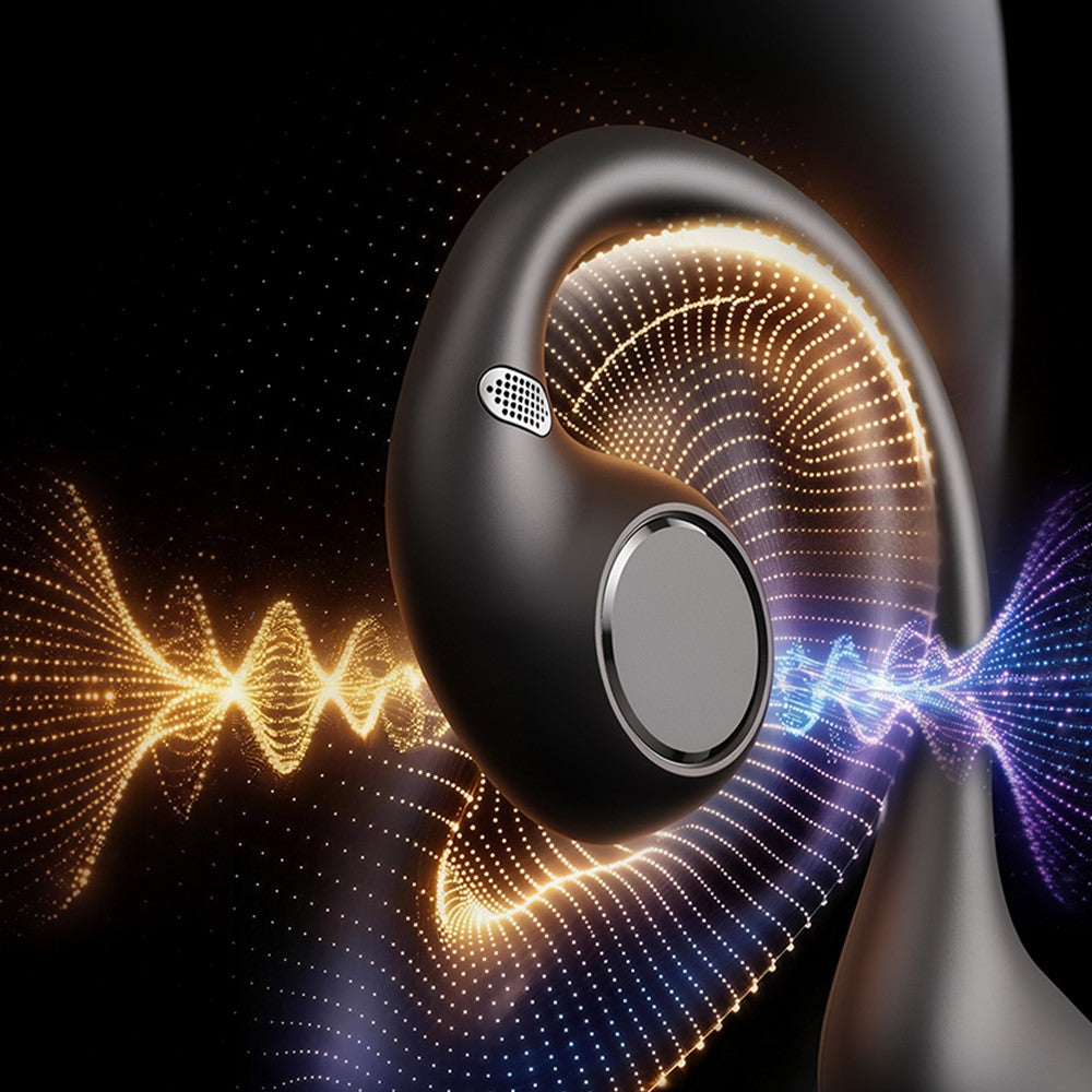 E12 AI Translation Smart Camera Bone Conduction Bluetooth-compatible Earphones 8MP 1080P EIS Video