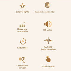 LENOVO Thinkplus XT97 Bluetooth-compatible 5.2 Earphones Wireless TWS HiFi Stereo Sound Headset with Mic