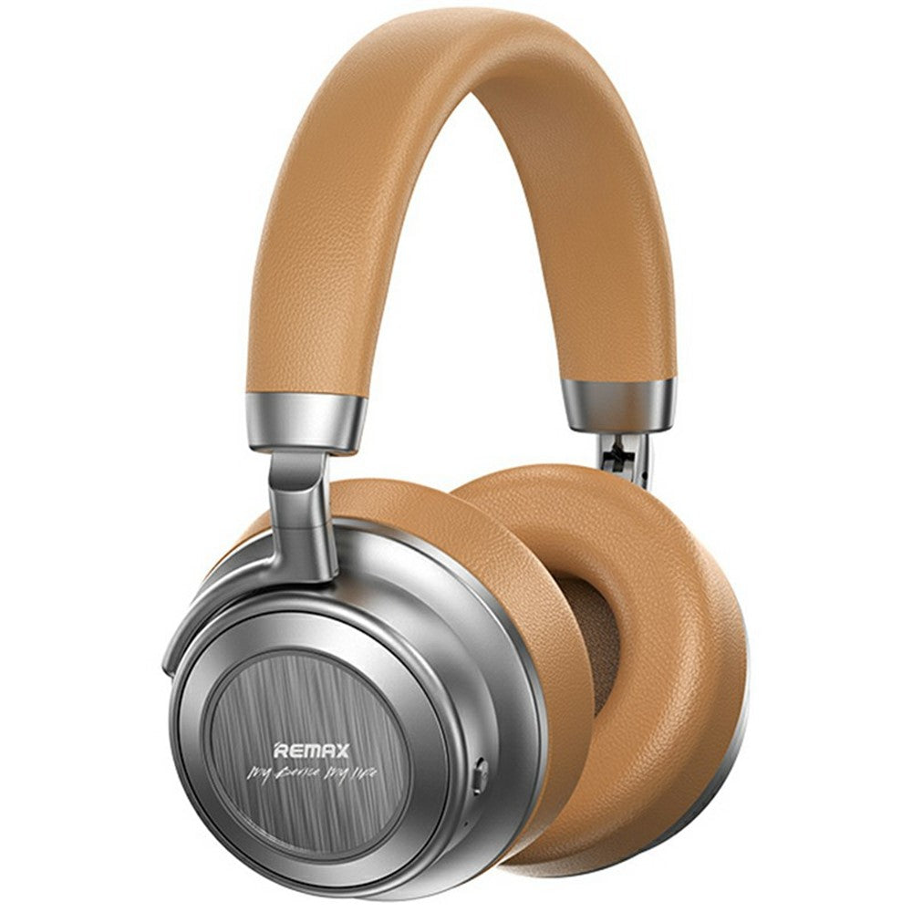 REMAX RB-980HB ANC Noise Reduction Metal Wireless Headphones Bluetooth-compatible Over-Ear Music Headset