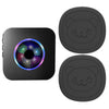 N65Q-2T1 Wireless Door Bell Elderly Care Flashing Adjustable Volume Home Doorbell, 2 Transmitter+1 Receiver