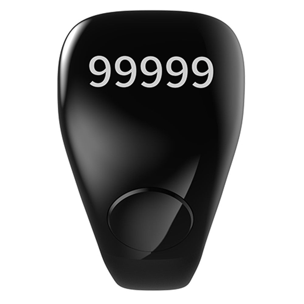 D02 Tasbih Zikr Smart Ring 5-Digit Waterproof Digital Counter with Adhan Reminder