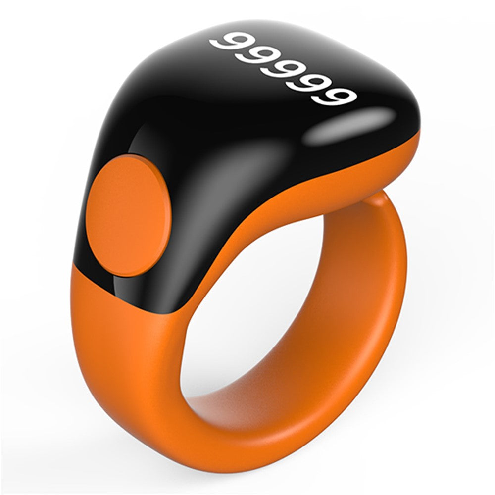 D02 Tasbih Zikr Smart Ring 5-Digit Waterproof Digital Counter with Adhan Reminder