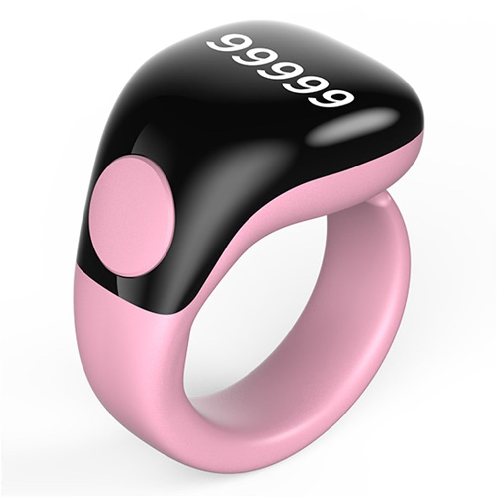 D02 Tasbih Zikr Smart Ring 5-Digit Waterproof Digital Counter with Adhan Reminder