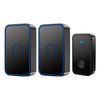CACAZI FA78 Smart Wireless Doorbells Set with Transmitter / 2 Receiver Self-Generating Home Doorbell