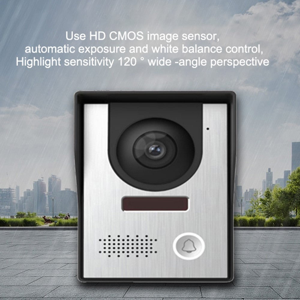 N1 7 Inches Doorbell Camera Video Intercom System for Villa Home Office Apartment