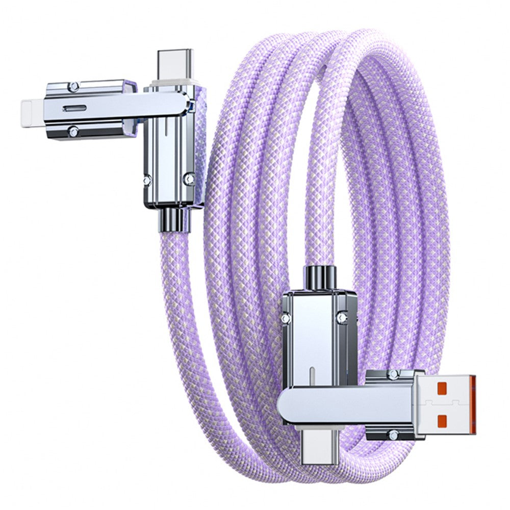 AHASTYLE XC04 1m PD 27W Data Cable USB-A / Type-C to Type-C / IP Charging Cable