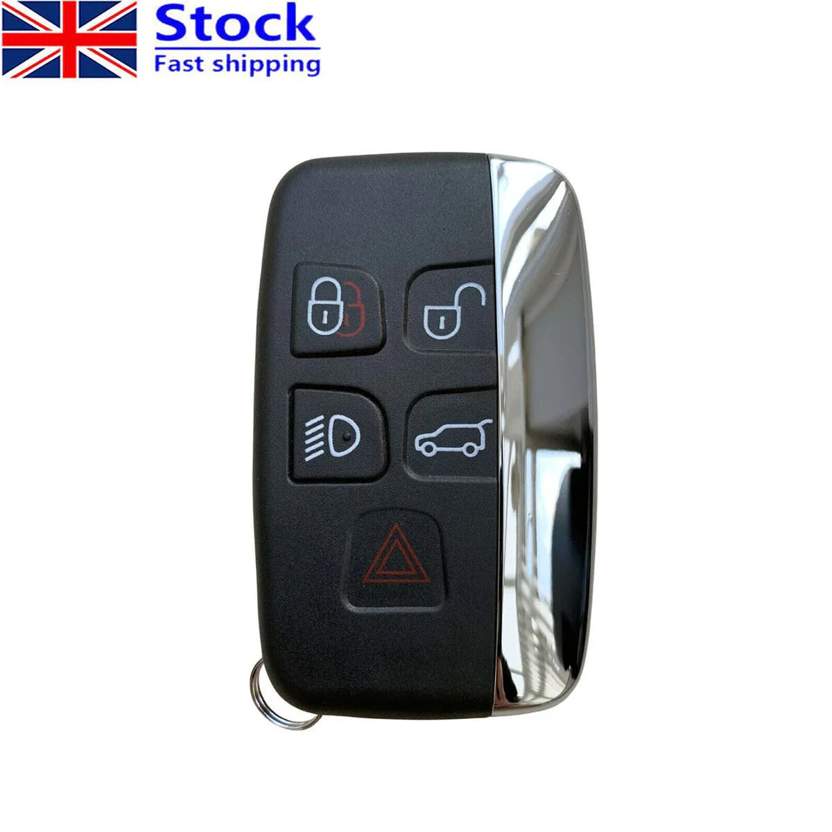 5 Button Remote Key Fob Case For Land Rover Range Rover Sport Evoque Discovery 4 - Show Gadgets