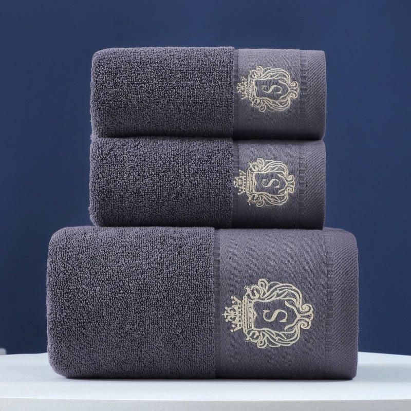 Pure Cotton Towels Three - piece With Hand Bath Towel Class - Show Gadgets