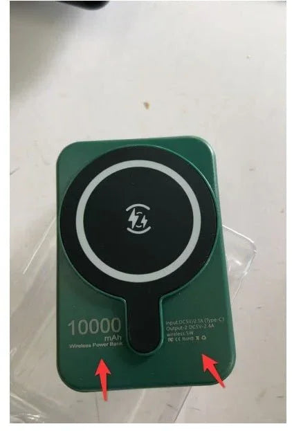 Mini Magnetic Wireless Power Bank – 5000mAh Fast Charging Portable Charger - Show Gadgets