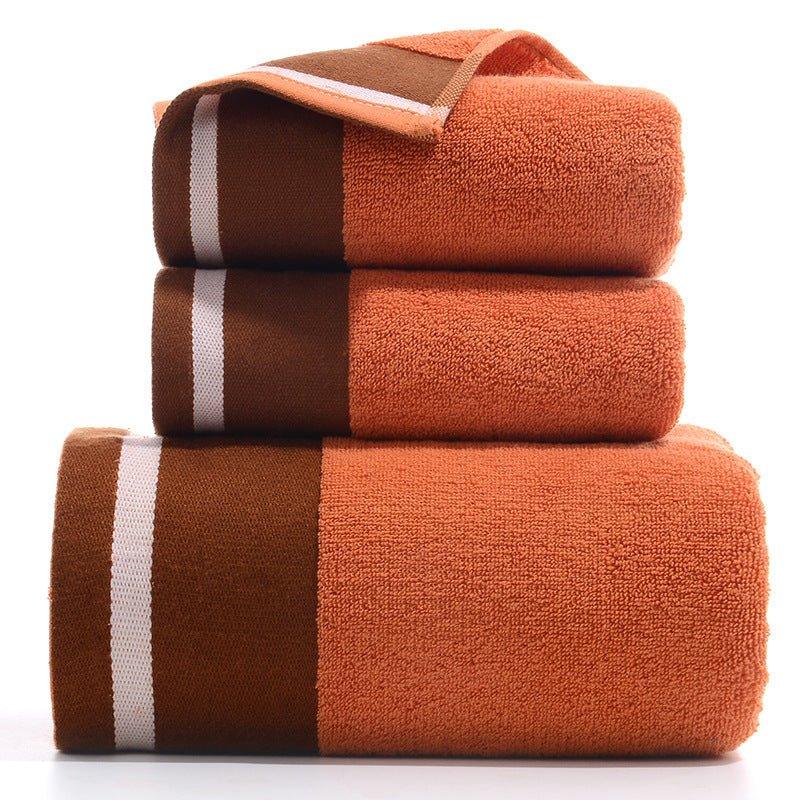 Pure Cotton Towels Three - piece With Hand Bath Towel Class - Show Gadgets
