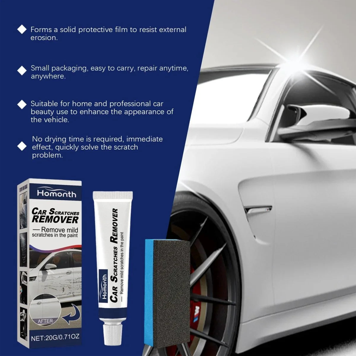 Auto Scratch Repair Tool Car Scratches Repair Polishing Wax Anti Scratch Cream - Show Gadgets
