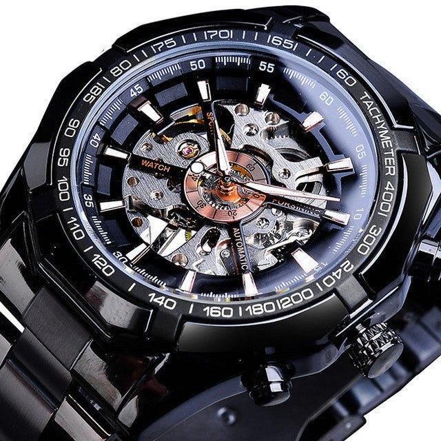 A Drop Shipping Forsining Watch Men's Fashion Casual Classic Popular Waterproof Manual Mechanical Watch - Show Gadgets