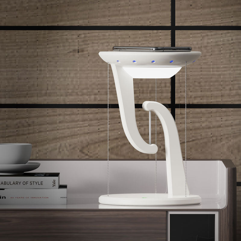 Creative smart wireless phone charger with fast charging pad design