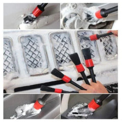 26Pcs Car Detailing Brush Set Soft Brushes Interior Wheel Valet Pro Cleaning Kit - Show Gadgets