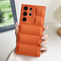 Wave Injection Liquid Down Jacket Airbag Phone Case - Show Gadgets