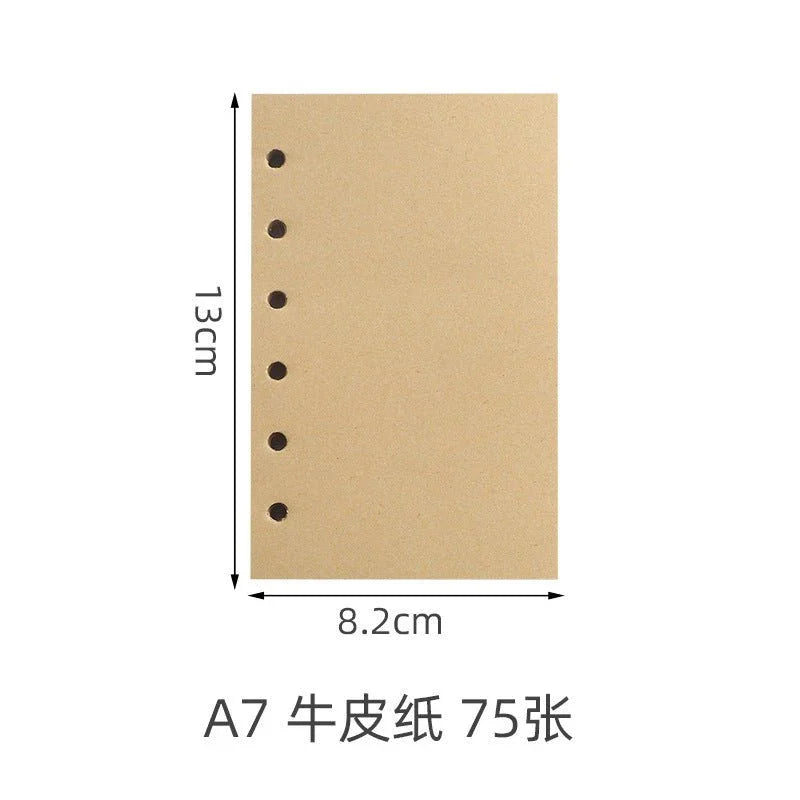Creative Notebook Stationery One Leaf Zhiqiu Travel Diary Book Loose Leaf Vintage Leaves One Piece - Show Gadgets