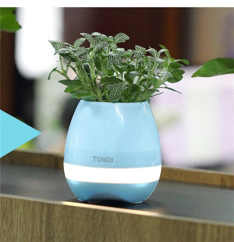 Touch - sensitive music vase desktop audio - Show Gadgets