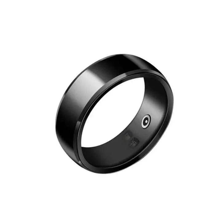 Black Technology Heart Rate, Blood Oxygen, Sleep Monitoring Waterproof Bluetooth Ring - Show Gadgets