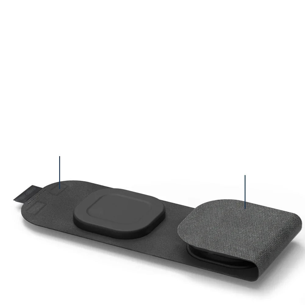 Fabric Travel Charger 3 In 1 Wireless - Show Gadgets