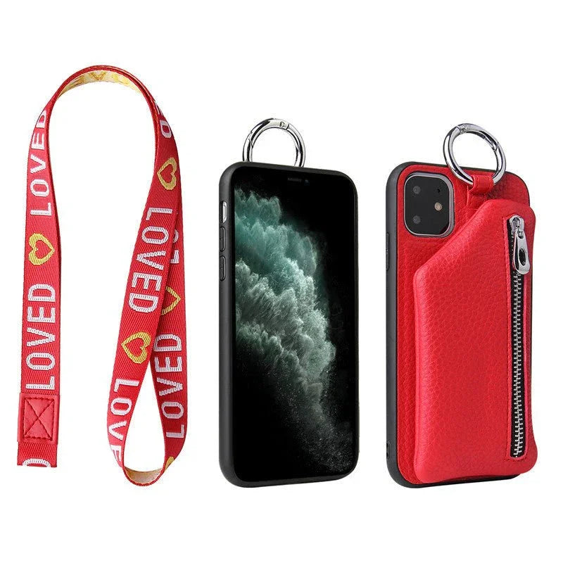 PU Leather Crossbody Phone Case with Coin Purse – Style, Storage, and Security in One - Show Gadgets