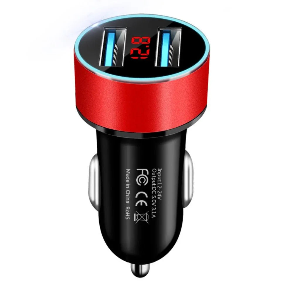 LED digital display car charger - Show Gadgets